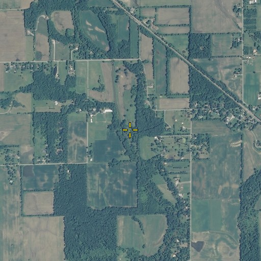 Aerial/Satellite Image of Maze Creek, IN