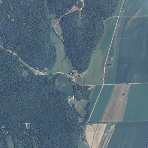 Aerial/Satellite Image of Moore School, IN