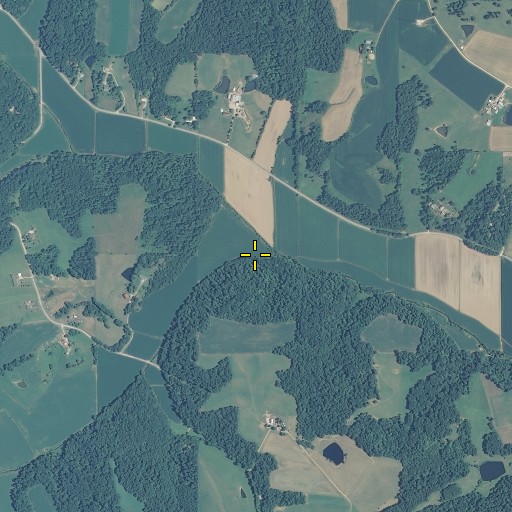 Aerial/Satellite Image of Nest Run, IN