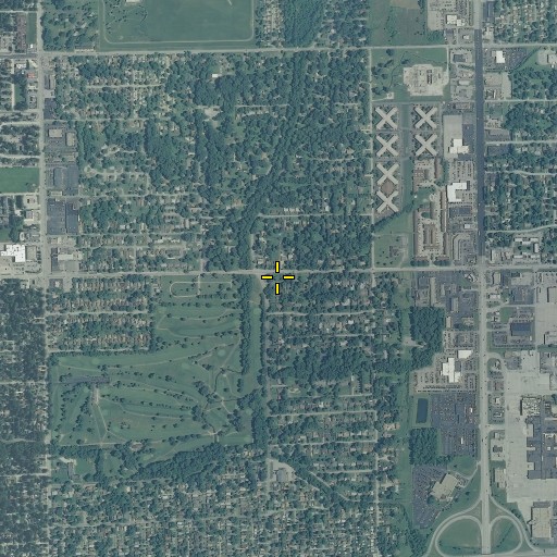 Aerial/Satellite Image of Park Creek, IN