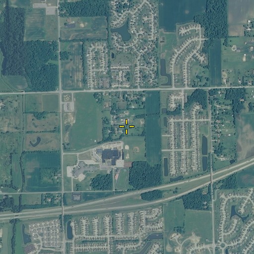 Aerial/Satellite Image of Rothe Ditch, IN