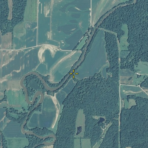 Aerial/Satellite Image of Slate Run, IN