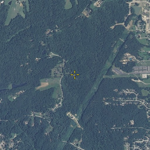 Aerial/Satellite Image of Spickert Knob, IN