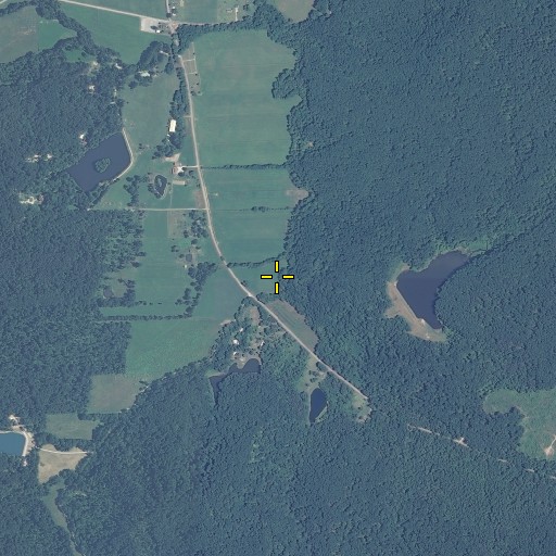Aerial/Satellite Image of Stick Run, IN