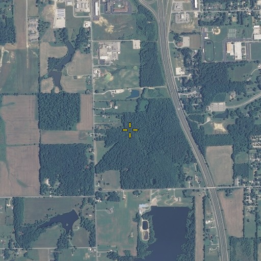 Aerial/Satellite Image of Sting Brook, IN