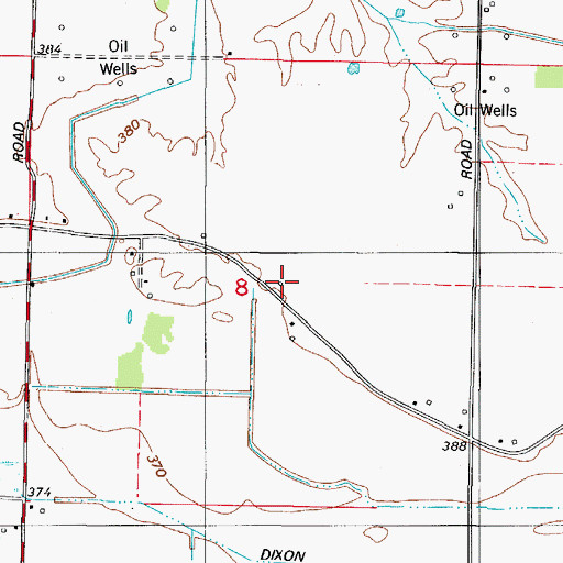 Topographic Map of Stucky School, IN