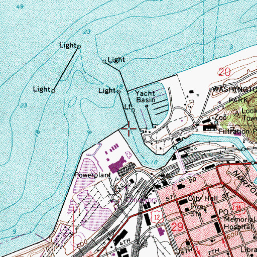 Topographic Map of Trail Creek, IN