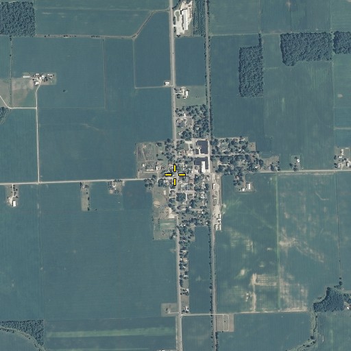 Aerial/Satellite Image of Urbana, IN