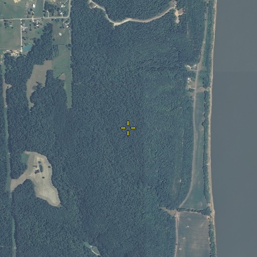 Aerial/Satellite Image of Vault Point, IN