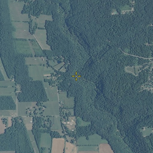 Aerial/Satellite Image of Wallace Falls, IN