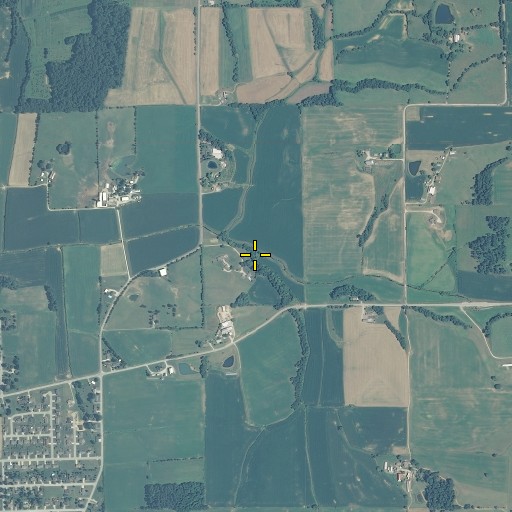 Aerial/Satellite Image of Water Run, IN