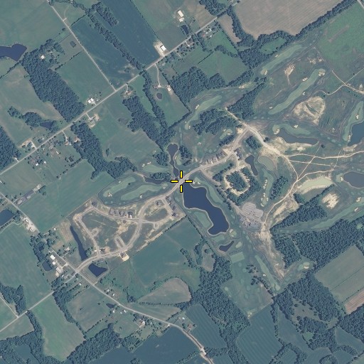 Aerial/Satellite Image of Weed Run, IN