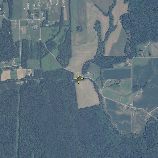 Aerial/Satellite Image of Whiskey Run, IN