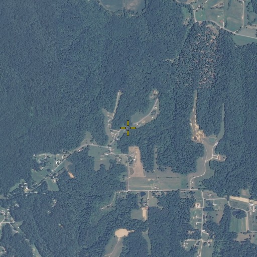 Aerial/Satellite Image of Williams Knob, IN