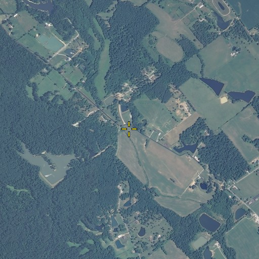 Aerial/Satellite Image of Wrong Branch, IN