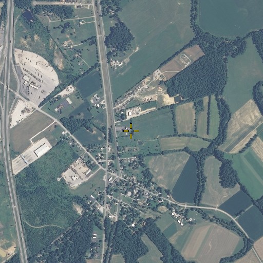 Aerial/Satellite Image of Memphis Elementary School, IN