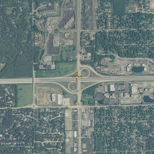 Aerial/Satellite Image of Interchange 31, IN