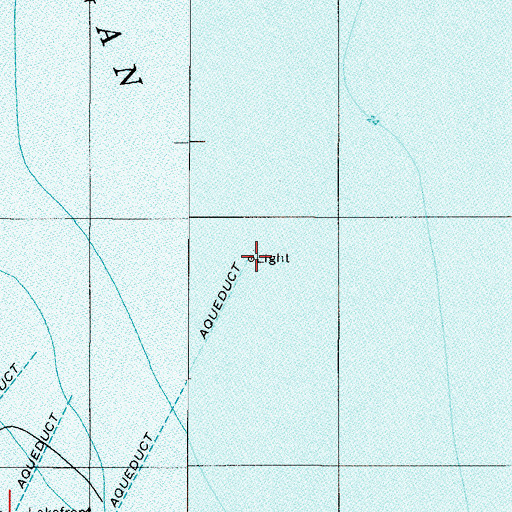 Topographic Map of Hammond Intake Crib Light, IN