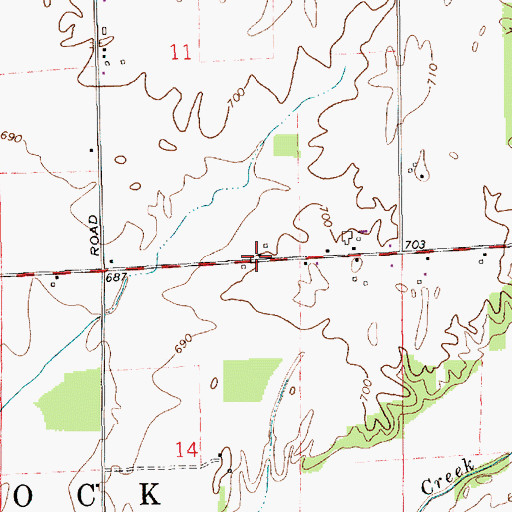 Topographic Map of New Albany-Floyd County Park, IN