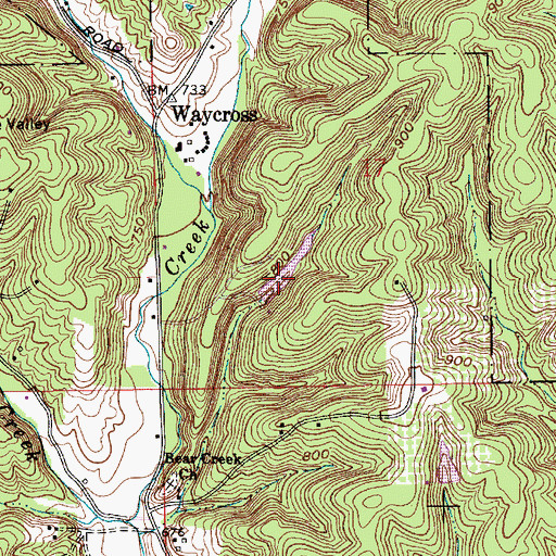 Topographic Map of Kirkofer Lake, IN