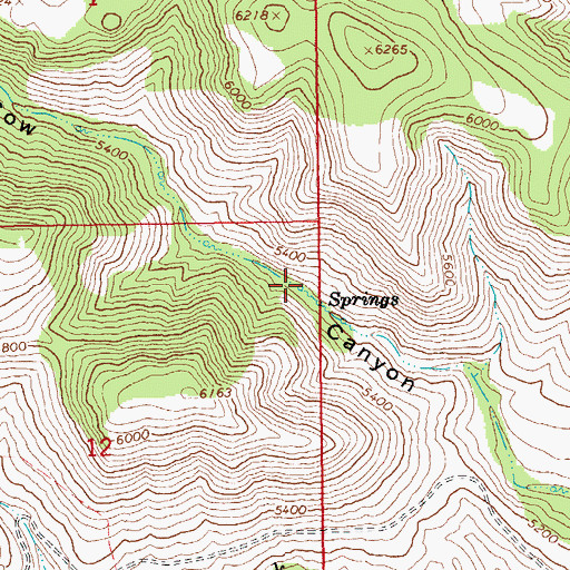 Topographic Map of Podsol Springs, AZ