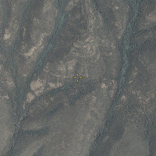 Aerial/Satellite Image of Horse Pasture Spring, AZ