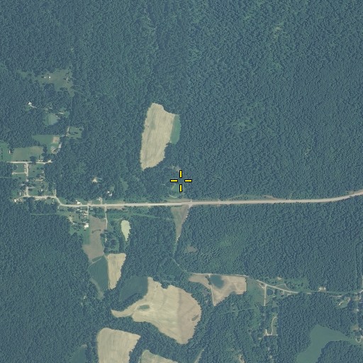 Aerial/Satellite Image of Trinity Springs, IN