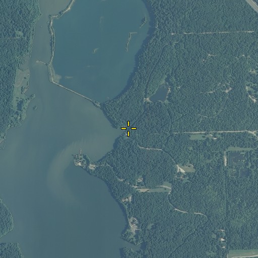 Aerial/Satellite Image of Bird Run, IN