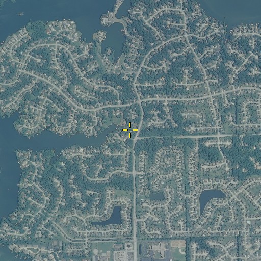 Aerial/Satellite Image of North Fork Dry Branch, IN