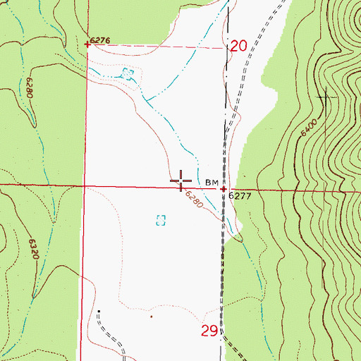 Topographic Map of Mount Trumbull Post Office (historical), AZ
