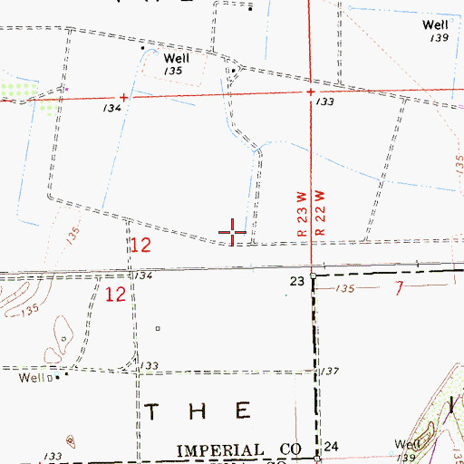 Topographic Map of San Dionysio (historical), AZ