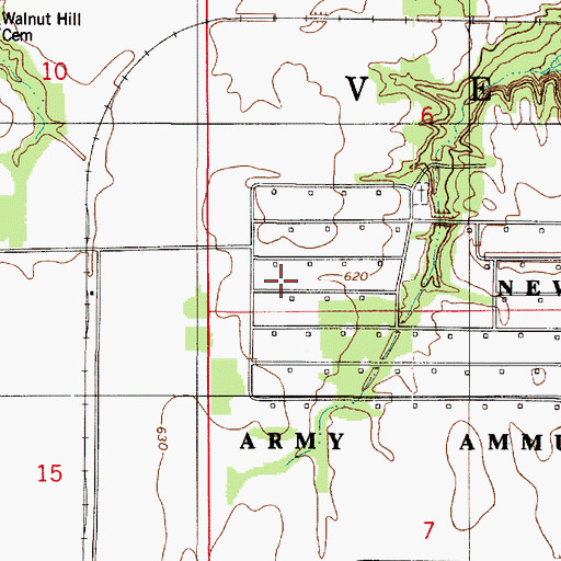 Topographic Map of Vermillion County, IN