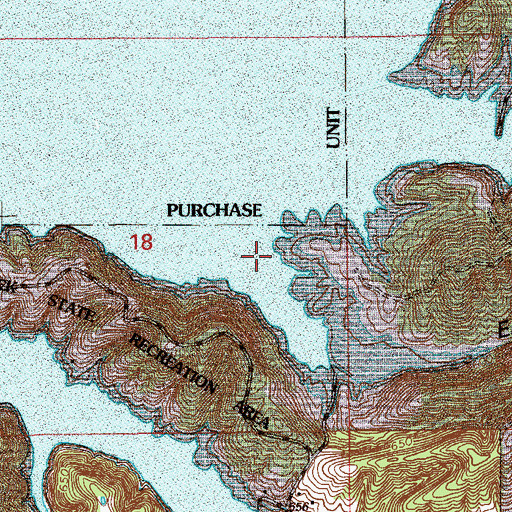 Topographic Map of Eads Hollow, IN