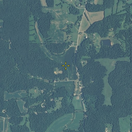 Aerial/Satellite Image of Root Brook, IN