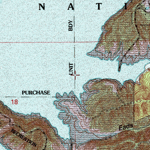 Topographic Map of Siscoe Branch, IN