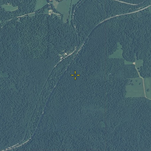 Aerial/Satellite Image of Tank Spring, IN