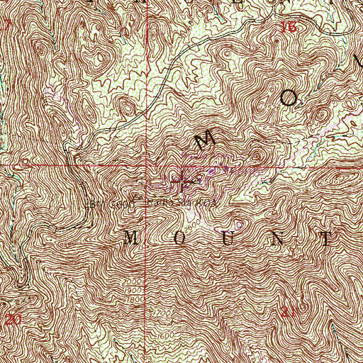 Topographic Map of KKFR-FM (Glendale), AZ