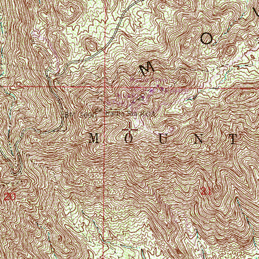 Topographic Map of KMXX-FM (Phoenix), AZ