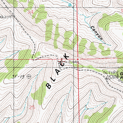 Topographic Map of KFMM-FM (Thatcher), AZ