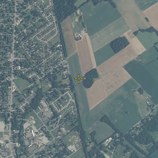 Aerial/Satellite Image of Township of Charlestown, IN