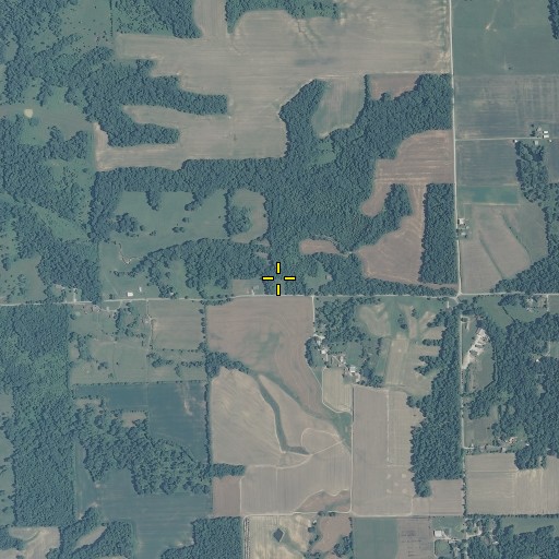 Aerial/Satellite Image of Township of Graham, IN