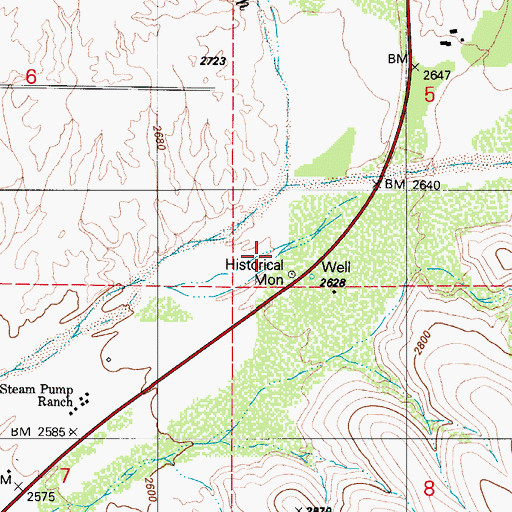 Topographic Map of Horizon Heliport, AZ
