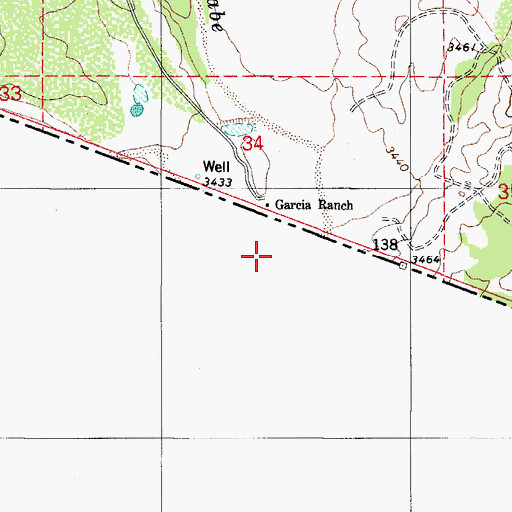 Topographic Map of La Osa Wash, AZ