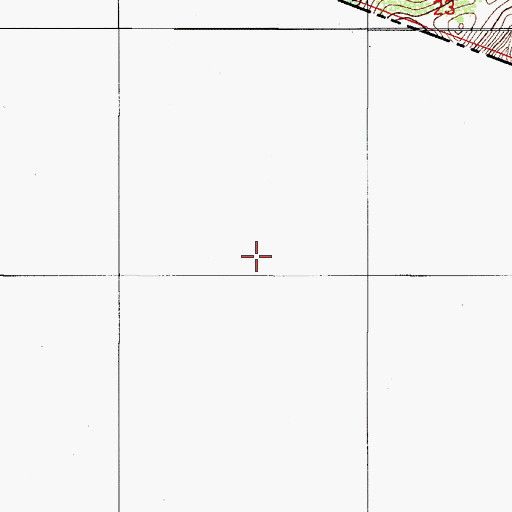 Topographic Map of Smugglers Canyon, AZ