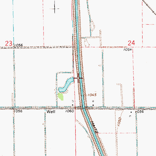 Topographic Map of Haitz Ditch, IA