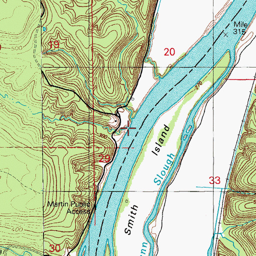 Topographic Map of Alder Creek, AR