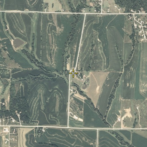 Aerial/Satellite Image of Letal School, IA