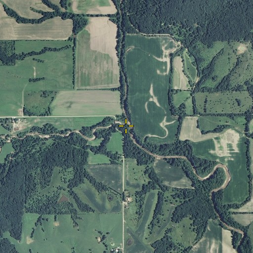 Aerial/Satellite Image of Marks Branch, IA