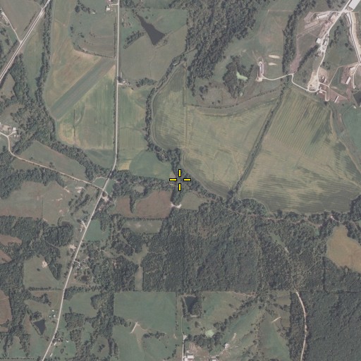 Aerial/Satellite Image of McGruder Creek, IA