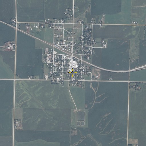 Aerial/Satellite Image of Menlo, IA